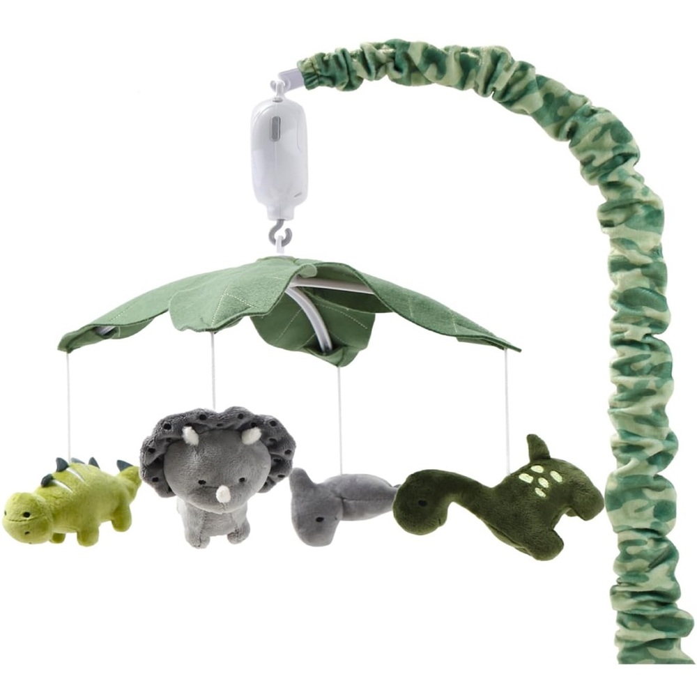 Peanut shell Dinosaur Mobile and Music Box